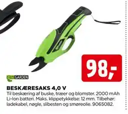 jem & fix BESKÆRESAKS 4,0 V tilbud
