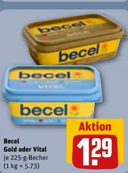 REWE DE Becel Gold oder Vital tilbud
