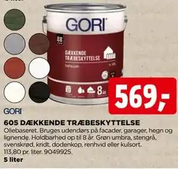 jem & fix 605 DÆKKENDE TRÆBESKYTTELSE tilbud