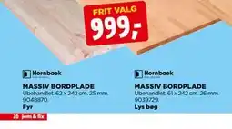 jem & fix MASSIV BORDPLADE tilbud