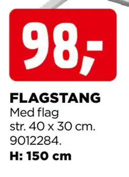 jem & fix FLAGSTANG tilbud