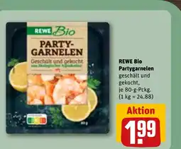 REWE DE REWE Bio Partygarnelen tilbud