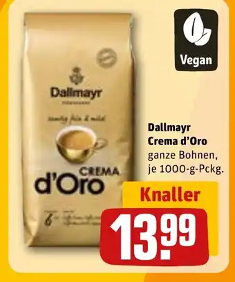 REWE DE Dallmayr Crema d'Oro tilbud