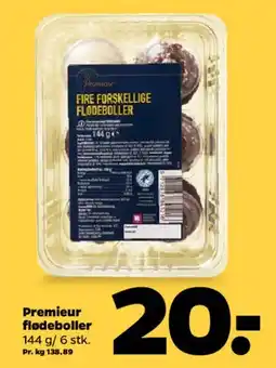 Netto Premium flødeboller tilbud