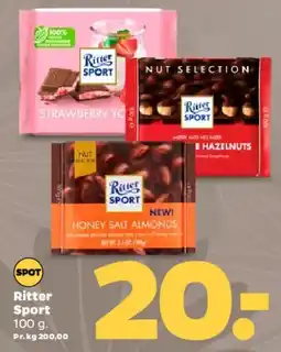 Netto Ritter Sport / chokoladeudvalg tilbud