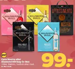 Netto Casa Nostra / Diamond Hill Bag-in-Box (3 L) tilbud