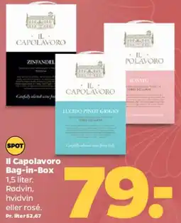 Netto Il Capolavoro Bag-in-Box 1,5 L tilbud