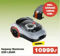 Bauhaus Segway Navimow i220 LiDAR tilbud