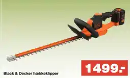 Bauhaus Black & Decker hækkeklipper tilbud
