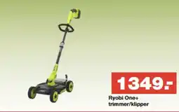 Bauhaus Ryobi One+ trimmer/klipper tilbud