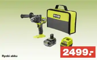 Bauhaus Ryobi akku tilbud
