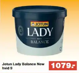 Bauhaus Jotun Lady Balance New hvid 9 tilbud