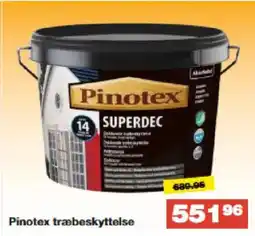 Bauhaus Pinotex træbeskyttelse tilbud