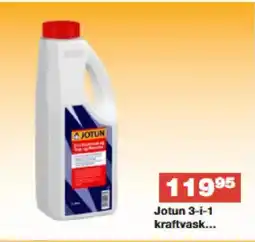 Bauhaus Jotun 3-i-1 kraftvask... tilbud
