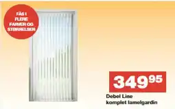 Bauhaus Debel Line komplet lamelgardin tilbud
