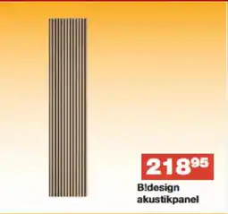 Bauhaus B!design akustikpanel tilbud