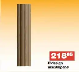 Bauhaus B!design akustikpanel tilbud