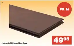Bauhaus Holse & Wibroe Bambus tilbud