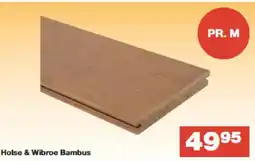 Bauhaus Holse & Wibroe Bambus tilbud