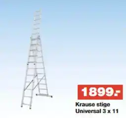 Bauhaus Krause stige Universal 3 x 11 tilbud