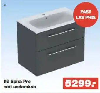 Bauhaus Ifō Spira Pro sæt underskab tilbud