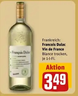 REWE DE Frankreich: Francois Dulac Vin de France tilbud