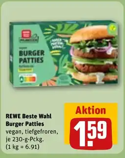 REWE DE REWE Beste Wahl Burger Patties tilbud