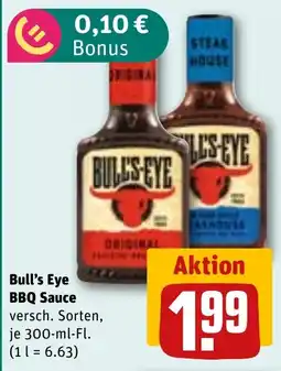 REWE DE Bull's Eye BBQ Sauce tilbud