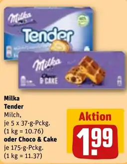 REWE DE Milka Tender oder Choco & Cake tilbud