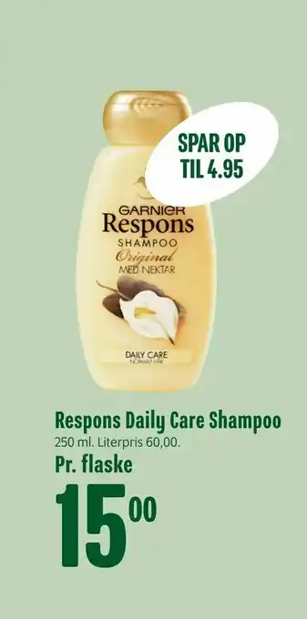 Min Købmand Respons Daily Care Shampoo tilbud