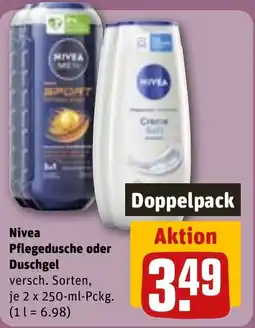 REWE DE Nivea Pflegedusche oder Duschgel tilbud