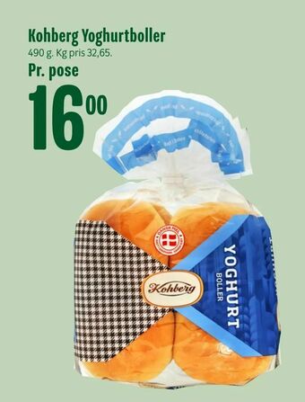 Min Købmand Kohberg Yoghurtboller tilbud