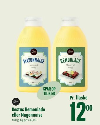 Min Købmand Gestus Remoulade eller Mayonnaise tilbud