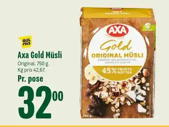 Min Købmand Axa Gold Müsli tilbud