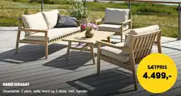 XL-BYG Hanoi sofaset tilbud