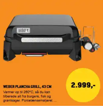 XL-BYG Weber plancha grill tilbud
