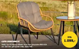 XL-BYG Capri loungemøbler tilbud