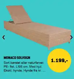 XL-BYG Monaco solvogn tilbud