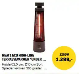 XL-BYG Heat1 eco high-line terrassevarmer "under .. tilbud
