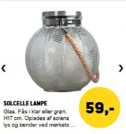XL-BYG Solcelle lampe tilbud