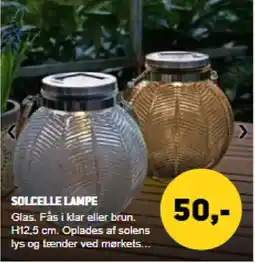 XL-BYG Solcelle lampe tilbud