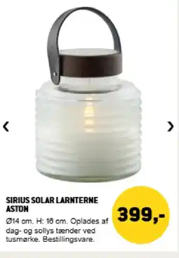 XL-BYG Sirius solar larnterne aston tilbud