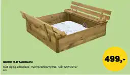 XL-BYG Nordic play sandkasse tilbud