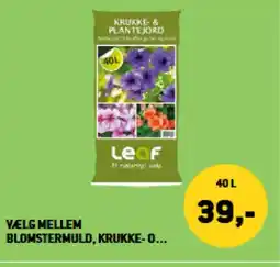 XL-BYG Vælg mellem blomstermuld, krukke- o... tilbud