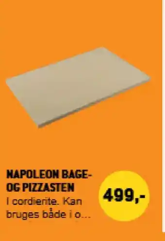 XL-BYG Napoleon bage- og pizzasten tilbud