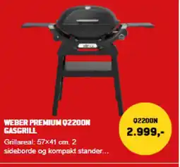 XL-BYG Weber premium Q2200N gasgrill tilbud