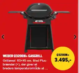 XL-BYG Weber Q3200N+ gasgrill tilbud