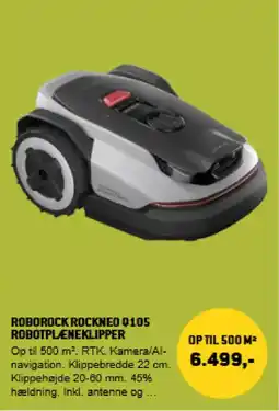 XL-BYG Roborock rockneo Q105 robotplæneklipper tilbud
