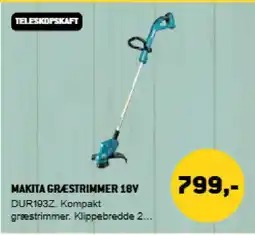 XL-BYG Makita græstrimmer 18v tilbud