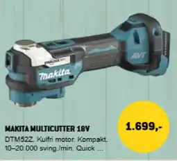 XL-BYG Makita multicutter 18v tilbud